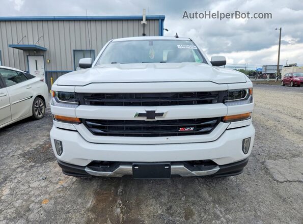 3GCUKRECXHG443461 2017 CHEVROLET SILVERADO White წინა ხედი