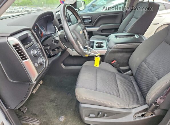 3GCUKRECXHG443461 2017 CHEVROLET SILVERADO White წინა სალონის ხედი