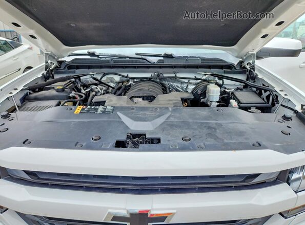 3GCUKRECXHG443461 2017 CHEVROLET SILVERADO White უკანა სალონის ხედი
