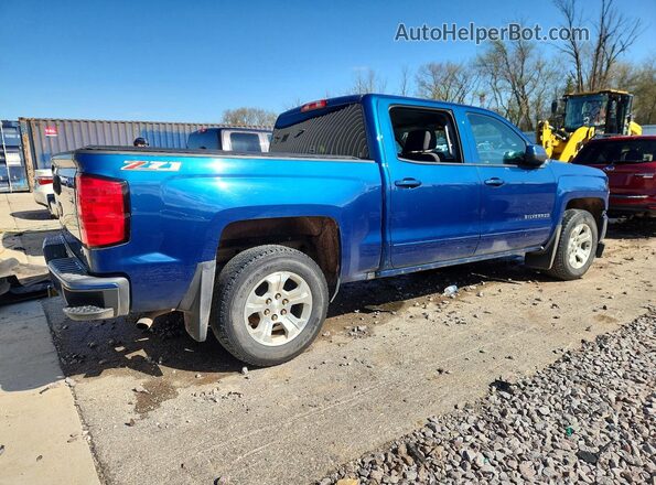 3GCUKRECXHG459837 2017 CHEVROLET SILVERADO Blue Tył prawy