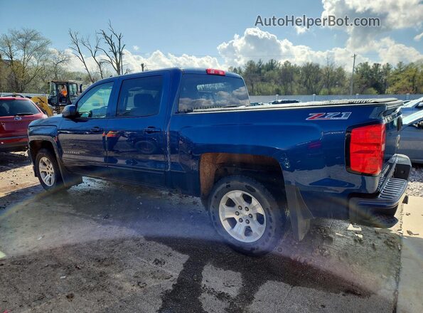 3GCUKRECXHG459837 2017 CHEVROLET SILVERADO Blue Tył lewy