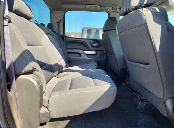 3GCUKRECXHG459837 2017 CHEVROLET SILVERADO Blue Widok tylnych siedzeń