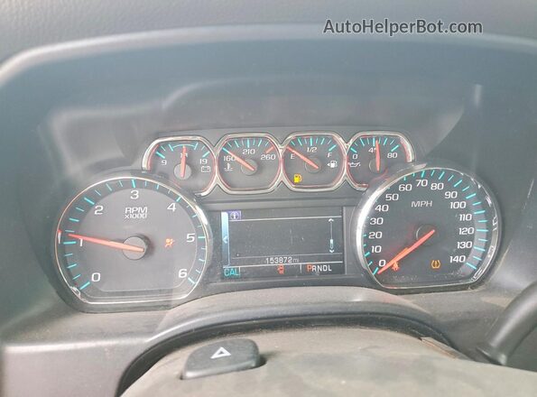 3GCUKRECXJG145403 2018 CHEVROLET SILVERADO Красный Вид щитка приборов