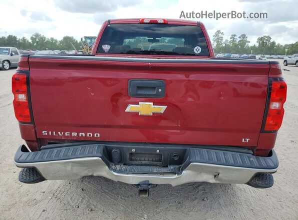 3GCUKRECXJG145403 2018 CHEVROLET SILVERADO Красный Вид сзади