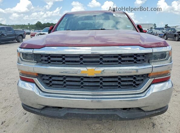 3GCUKRECXJG145403 2018 CHEVROLET SILVERADO Красный Вид спереди