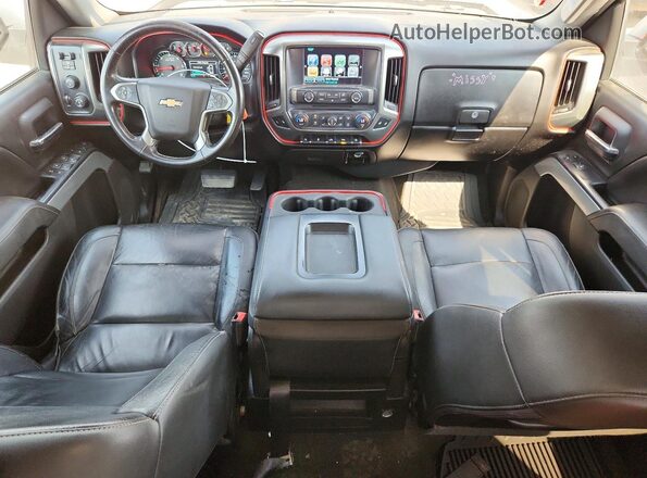 3GCUKRECXJG377239 2018 CHEVROLET SILVERADO Silver Vista del salpicadero