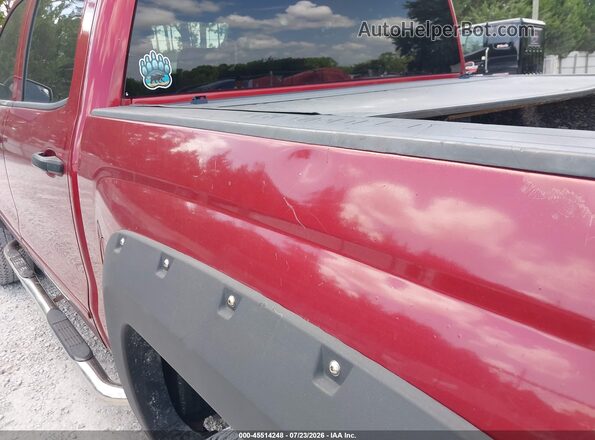 3GCUKRECXJG470570 2018 CHEVROLET SILVERADO Burgundy წინა ხედი