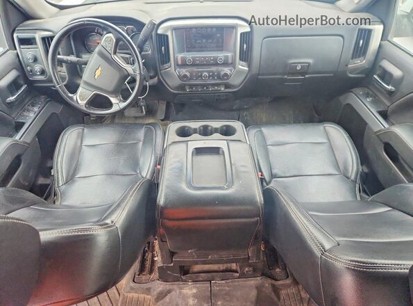 3GCUKRECXJG486865 2018 CHEVROLET SILVERADO White Вид панелі приладів
