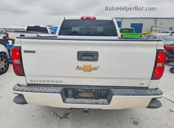 3GCUKRECXJG486865 2018 CHEVROLET SILVERADO White Вид ззаду