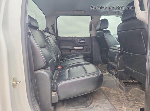 3GCUKRECXJG486865 2018 CHEVROLET SILVERADO White Вид задніх сидінь