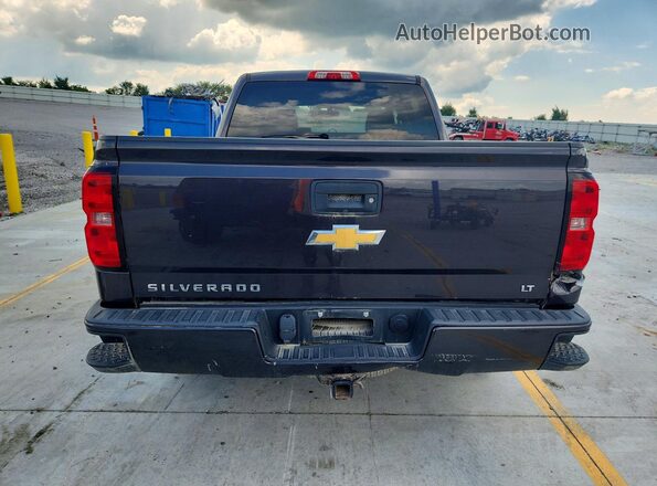 3GCUKREH3GG177615 2016 CHEVROLET SILVERADO Gray უკანა ხედი