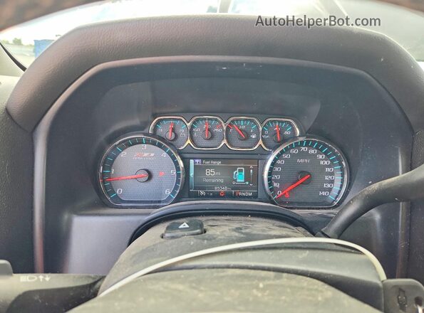 3GCUKREH3GG177615 2016 CHEVROLET SILVERADO Gray ხელსაწყოთა პანელის ხედი