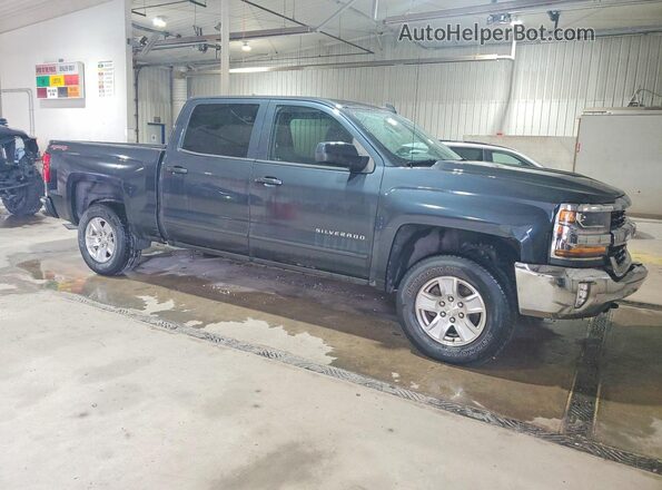 3GCUKREH8HG331236 2017 CHEVROLET SILVERADO Blue Передня права чверть