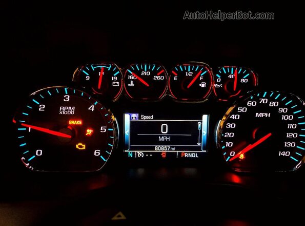 3GCUKSEC0HG359074 2017 CHEVROLET SILVERADO Gray Widok zestawu wskaźników