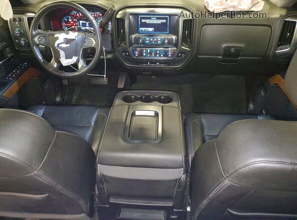 3GCUKSEC0HG359074 2017 CHEVROLET SILVERADO Gray Widok deski rozdzielczej