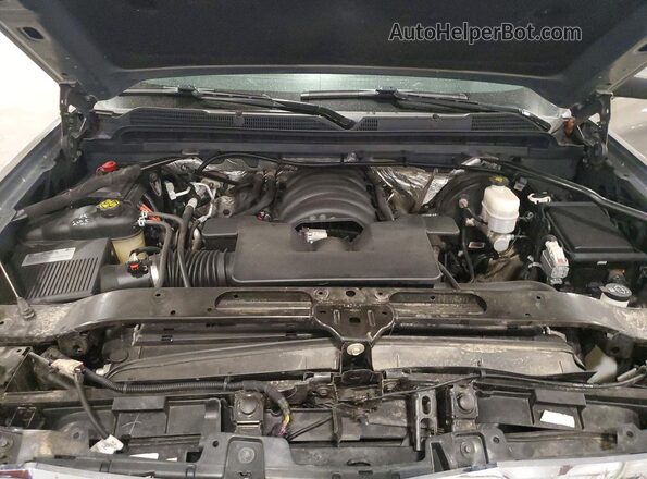 3GCUKSEC0HG359074 2017 CHEVROLET SILVERADO Gray Widok wnętrza z tyłu