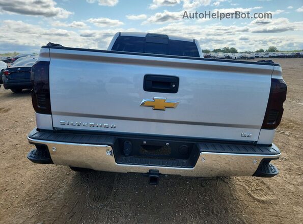 3GCUKSEC2GG102108 2016 CHEVROLET SILVERADO Silver უკანა ხედი