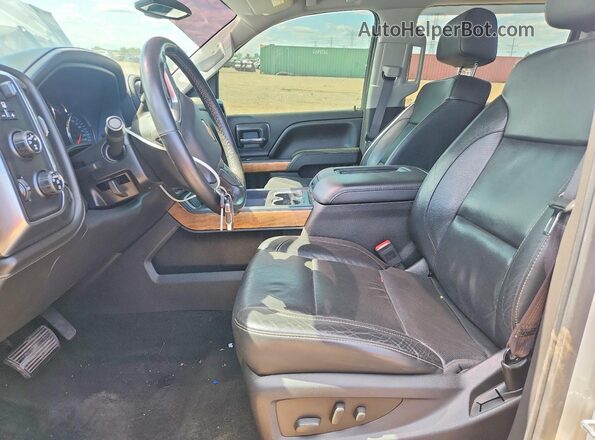 3GCUKSEC2GG102108 2016 CHEVROLET SILVERADO Silver წინა სალონის ხედი