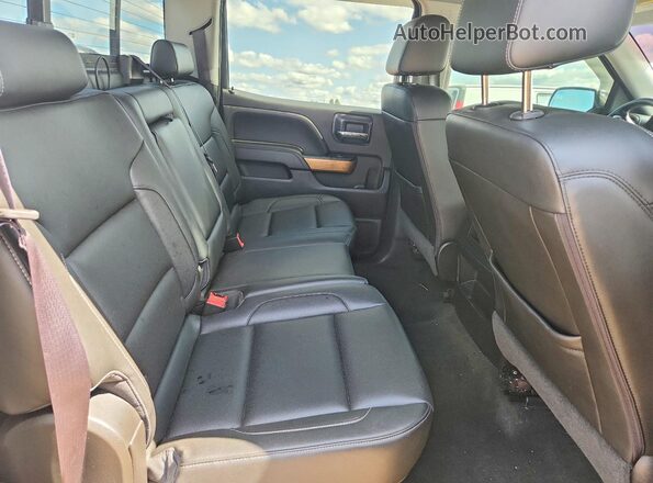 3GCUKSEC2GG102108 2016 CHEVROLET SILVERADO Silver უკანა სავარძლების ხედი