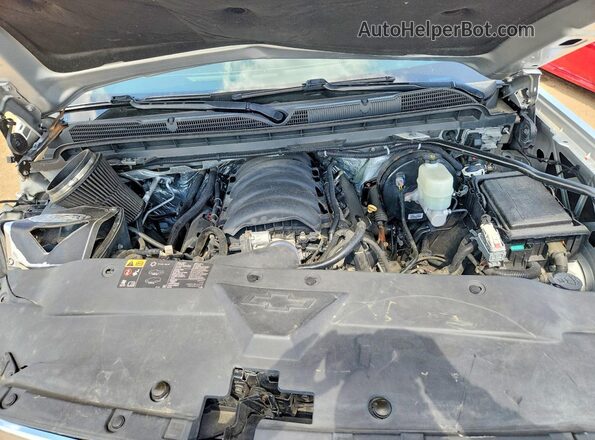 3GCUKSEC2GG102108 2016 CHEVROLET SILVERADO Silver უკანა სალონის ხედი
