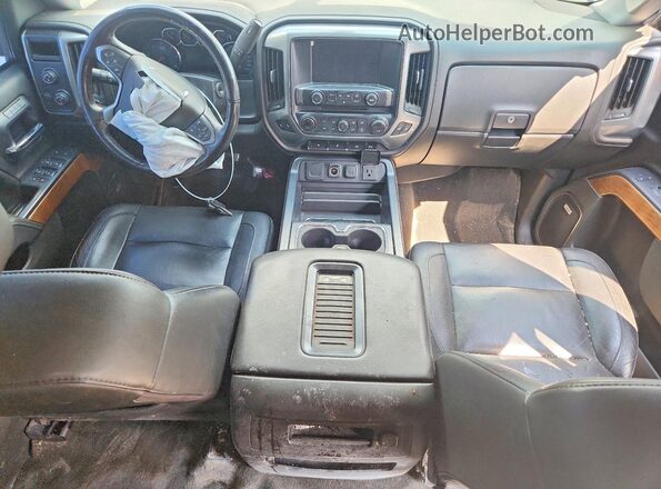 3GCUKSEC2GG204413 2016 CHEVROLET SILVERADO Charcoal Dashboard view