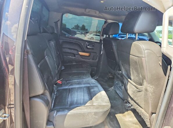 3GCUKSEC2GG204413 2016 CHEVROLET SILVERADO Charcoal Rear seats view