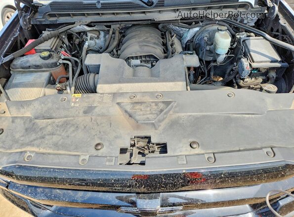 3GCUKSEC2GG284117 2016 CHEVROLET SILVERADO Black Вид задньої частини салону