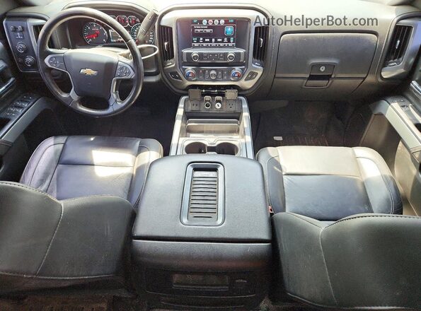 3GCUKSEC2GG284117 2016 CHEVROLET SILVERADO Black Вид панелі приладів