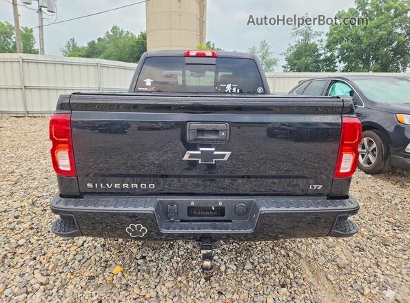 3GCUKSEC2JG336465 2018 CHEVROLET SILVERADO Black Rear view