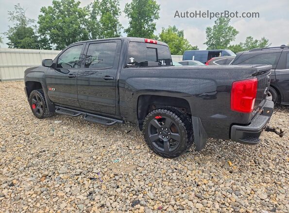 3GCUKSEC2JG336465 2018 CHEVROLET SILVERADO Black Rear left