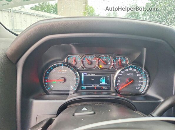 3GCUKSEC2JG336465 2018 CHEVROLET SILVERADO Black Instrument cluster view