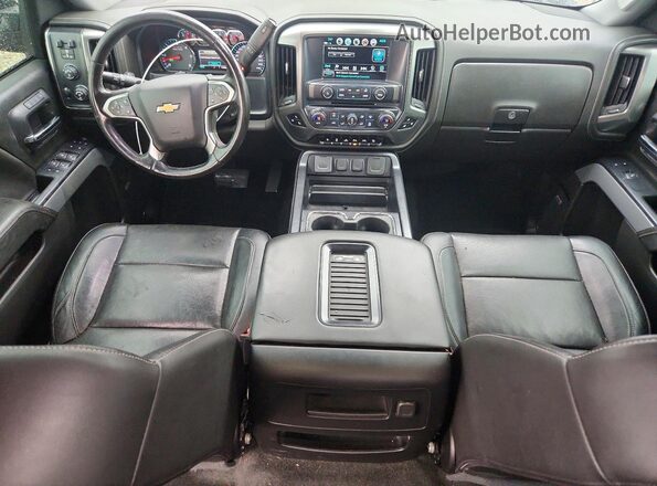 3GCUKSEC2JG336465 2018 CHEVROLET SILVERADO Black Dashboard view