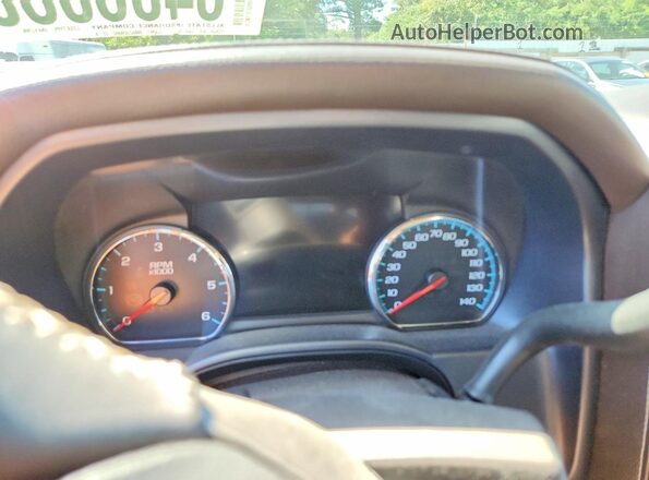 3GCUKSEC3GG259016 2016 CHEVROLET SILVERADO Gray Widok zestawu wskaźników