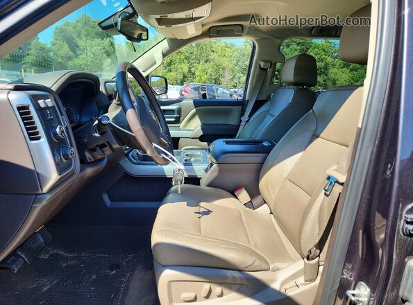 3GCUKSEC3GG259016 2016 CHEVROLET SILVERADO Gray Widok wnętrza z przodu