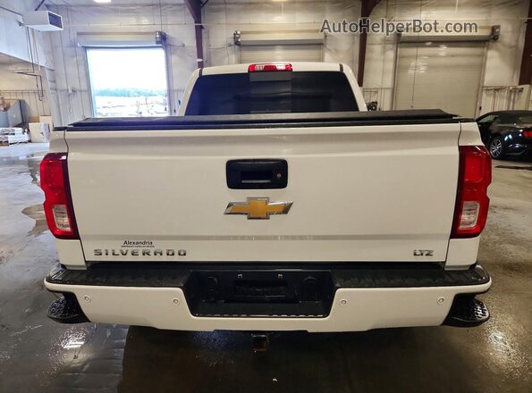 3GCUKSEC3JG365876 2018 CHEVROLET SILVERADO White Հետևի տեսք