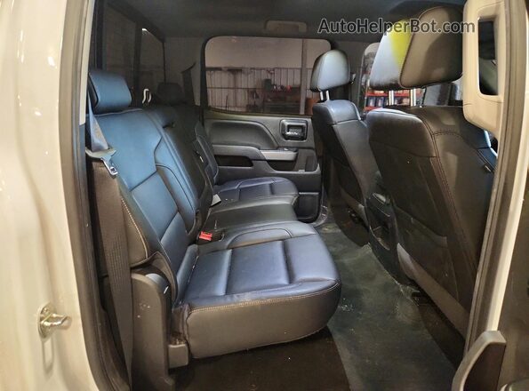 3GCUKSEC3JG365876 2018 CHEVROLET SILVERADO White Հետևի նստատեղերի տեսք