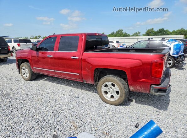 3GCUKSEC4JG222824 2018 CHEVROLET SILVERADO Red Rear left