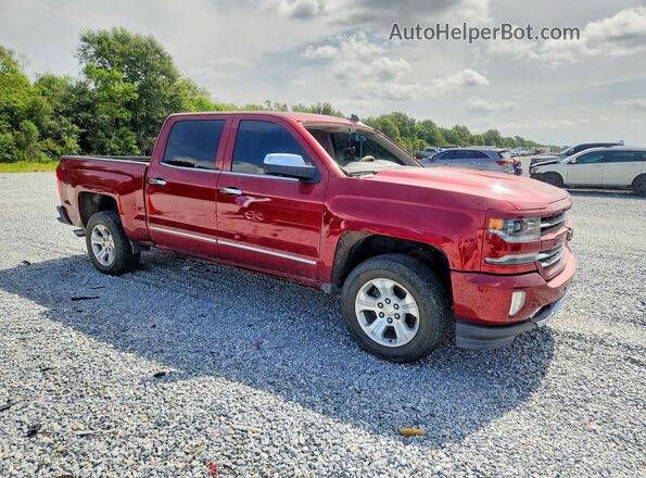 3GCUKSEC4JG222824 2018 CHEVROLET SILVERADO Red Front right