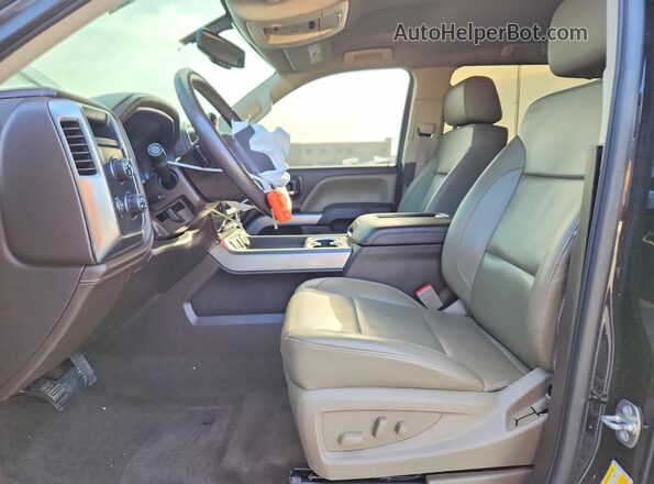 3GCUKSEC5GG271264 2016 CHEVROLET SILVERADO Черный Вид салона спереди