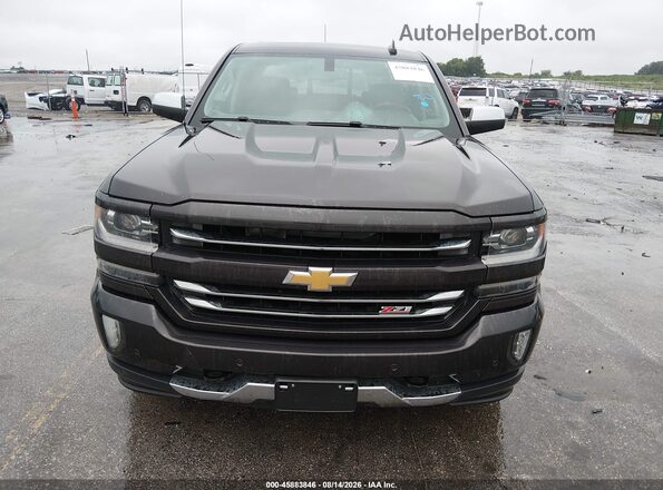 3GCUKSEC6GG248530 2016 CHEVROLET SILVERADO Gray Вид щитка приладів