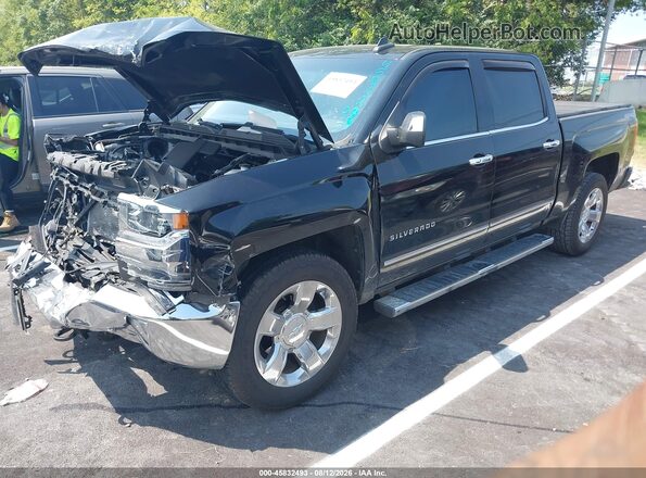 3GCUKSEC6HG293534 2017 CHEVROLET SILVERADO Black Vista tres cuartos delantera izquierda