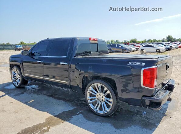 3GCUKSEC6HG407032 2017 CHEVROLET SILVERADO Черный Задняя левая четверть