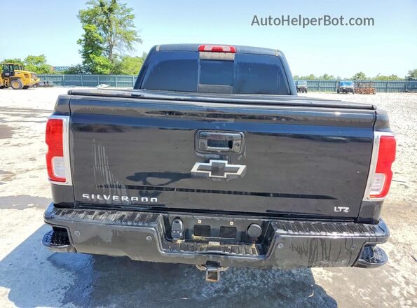 3GCUKSEC6HG407032 2017 CHEVROLET SILVERADO Черный Вид сзади