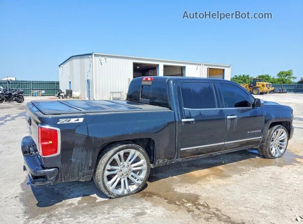 3GCUKSEC6HG407032 2017 CHEVROLET SILVERADO Черный Задняя правая четверть
