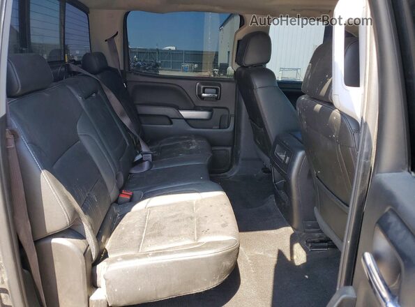3GCUKSEC6HG407032 2017 CHEVROLET SILVERADO Черный Вид задних сидений