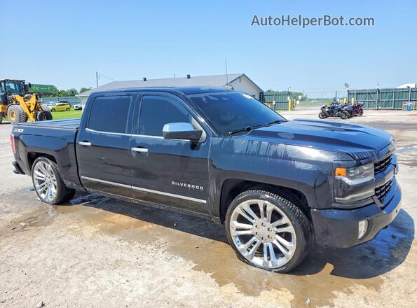3GCUKSEC6HG407032 2017 CHEVROLET SILVERADO Черный Передняя правая четверть