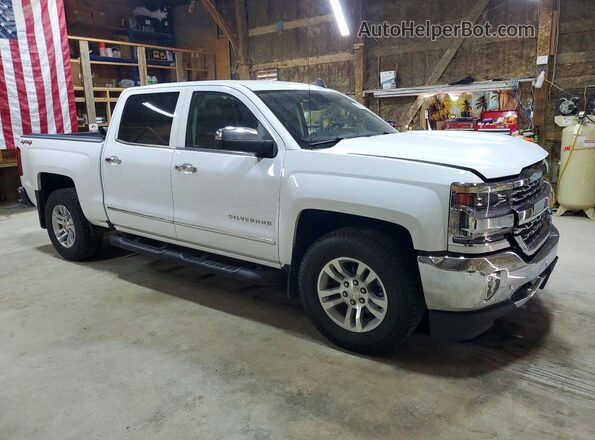 3GCUKSEC6JG360204 2018 CHEVROLET SILVERADO White Delantero derecho