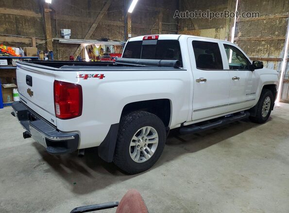 3GCUKSEC6JG360204 2018 CHEVROLET SILVERADO White Trasero derecho