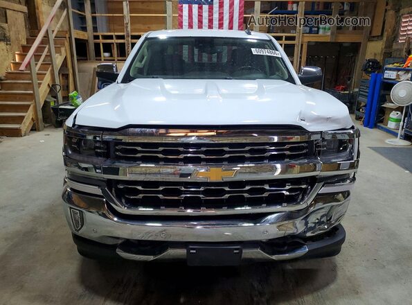 3GCUKSEC6JG360204 2018 CHEVROLET SILVERADO White Vista frontal