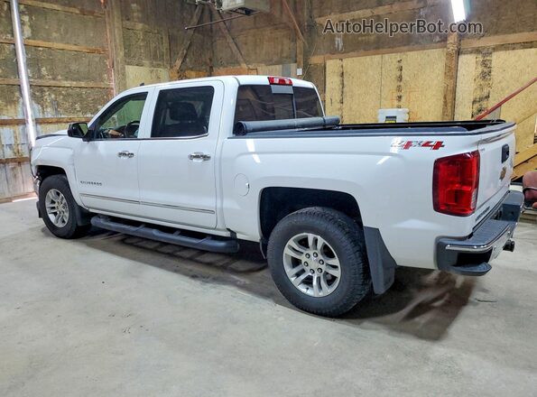 3GCUKSEC6JG360204 2018 CHEVROLET SILVERADO White Trasero izquierdo